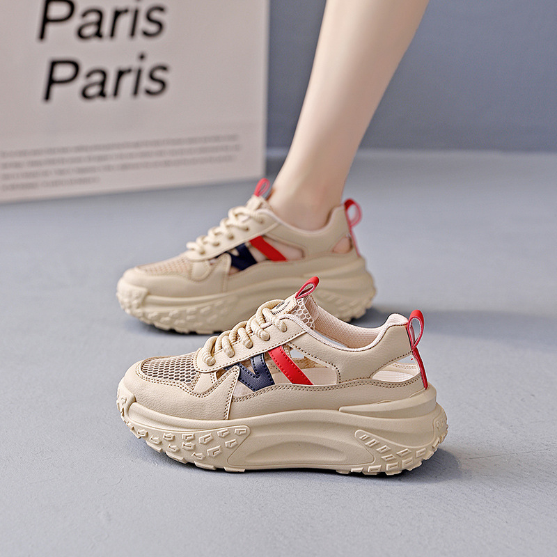 Giày Sandal Nữ Thoáng Mát Độn Đế 5cm